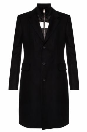 Coat with contrasting bib, zdjęcie 1 Coat with contrasting bib od Alexander McQueen